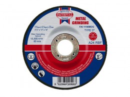 Faithfull Dep Centre Grind Disc 115x6x22 Metal £1.99